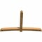 Ekena Millwork Bellingham Rough Sawn Timber Gable Bracket, Western Red Cedar, 108"W x 68"H x 6"D x 6"F, 15/12 Pitch GBW108X68X0606BEL00RWR - alternate 5